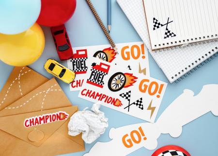 Car Racing Sticker
